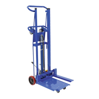 Empileur &agrave; plateforme, M&eacute;canisme Pompe au pied, Capacit&eacute; de 750 lb, Levage max de 52" Nuna Depot Inc.