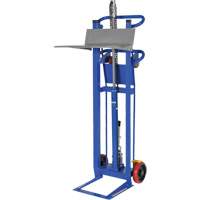 Gerbeur &agrave; plateforme hydraulique, M&eacute;canisme Pompe au pied, Capacit&eacute; de 750 lb, Levage max de 52" Nuna Depot Inc.