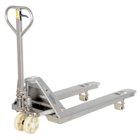 Pallet Truck, Stainless Steel, 48" L x 27" W, 5500 lbs. Capacity Nuna Depot Inc.