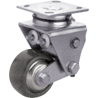 Heavy-Duty Caster, Swivel, 4" (101.6 mm), Solid Elastomer, 900 lbs. (408 kg.) Nuna Depot Inc.