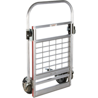 Chariot &agrave; plateforme repliable &agrave; quatre roues, Aluminium, 750 lb, 31" lo x 23-1/4" la, Hauteur 39" Nuna Depot Inc.
