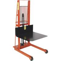 Gerbeur hydraulique &agrave; plateforme, M&eacute;canisme Pompe au pied, Capacit&eacute; de 1000 lb, Levage max de 60" Nuna Depot Inc.