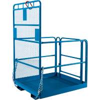 Nacelle &eacute;l&eacute;vatrice pour travail en hauteur, 48" x 48" x 72" h, Capacit&eacute; de 1000 lb, Acier Nuna Depot Inc.