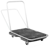 Utility Platform Truck, 30-1/2" L x 20-1/2" W, 250 lbs. Cap., Rubber Wheels Nuna Depot Inc.