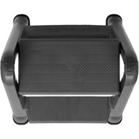 Escabeau repliable, 2 marches, 19-1/2" x 20-1/2" x Hauteur 22-3/4" Nuna Depot Inc.