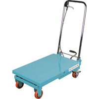Heavy-Duty Hydraulic Scissor Lift Table, 27-1/2" L x 17-3/4" W, Steel, 330 lbs. Capacity Nuna Depot Inc.