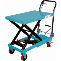 Heavy-Duty Hydraulic Scissor Lift Table, 32" L x 19-3/4" W, Steel, 1100 lbs. Capacity Nuna Depot Inc.