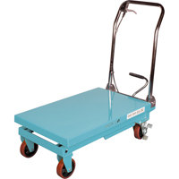 Heavy-Duty Hydraulic Scissor Lift Table, 32" L x 19-3/4" W, Steel, 660 lbs. Capacity Nuna Depot Inc.