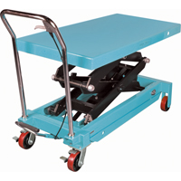 Table &eacute;l&eacute;vatrice robuste &agrave; ciseaux hydraulique, 48" lo x 24" la, Acier, Capacit&eacute; 1545 lb Nuna Depot Inc.
