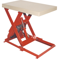 Table &eacute;l&eacute;vatrice &agrave; ciseaux, Acier, 36" lo x 20" la, Capacit&eacute; 1100 lb Nuna Depot Inc.