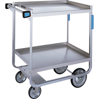 Chariots robustes &agrave; ch&acirc;ssis en U, 2 Tiers, 19-3/8" la x 34-1/2" h x 32-5/8" p, Capacit&eacute; 700 lb Nuna Depot Inc.