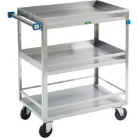 Chariots avec barres de retenue, 3 Tiers, 19" la x 34-3/4" h x 31" p, Capacit&eacute; 500 lb Nuna Depot Inc.
