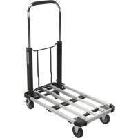 Chariots &agrave; plateforme pliants, Aluminium, 300 lb, 28" lo x 16" la, Hauteur 32" Nuna Depot Inc.