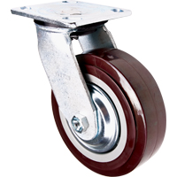Caster, Swivel, 6" (152.4 mm), Polyurethane, 850 lbs. (385 kg.) Nuna Depot Inc.