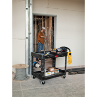 Chariot utilitaire robuste - 4500-88, 2 tiers, 17-1/8" x 33-1/4" x 39", Capacit&eacute; 500 lb Nuna Depot Inc.