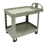 Chariot utilitaire robuste - 4520-88, 2 tiers, 25-1/4" x 39" x 44", Capacit&eacute; 500 lb Nuna Depot Inc.
