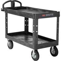 Chariot utilitaire robuste, 2 tiers, 25-1/4" x 33-1/4" x 55", Capacit&eacute; 750 lb Nuna Depot Inc.