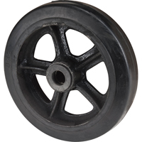 Roue en caoutchouc moul&eacute;, 8" (203 mm) dia. x 2" (51 mm) la, Capacit&eacute; de 400 lb (181 kg) Nuna Depot Inc.