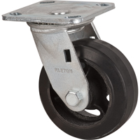 Roulette moul&eacute;, Pivotant, 5" (127 mm), Caoutchouc, 440 lb (199 kg) Nuna Depot Inc.