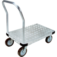 Aluminum Platform Truck, 24" W x 36" L, 4000 lbs. Cap., Polyurethane Wheels Nuna Depot Inc.