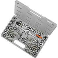 TD40H SAE HSS Tap & Alloy Die Set, 40 Pieces Nuna Depot Inc.