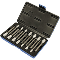 SAE/Metric Socket Set, Hex, 1/4"/3/8" Drive, 14 Pcs Nuna Depot Inc.