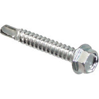 Self Drill Hex Washer, 1" x 10" L, Zinc Plated Nuna Depot Inc.