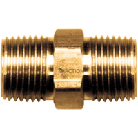 Mamelon hexagonal, Laiton, 3/8" x 1/4", NPT x NPT Nuna Depot Inc.