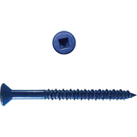 Flat Square HD Concrete Screws, 3/16" x 2-3/4" L, Zinc Plate Nuna Depot Inc.