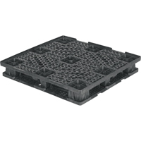 Double Deck Stackable Pallets, 4-Way Entry, 48-7/10" L x 45.7" W x 7-1/2" H Nuna Depot Inc.