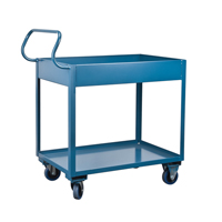 Chariots de service &agrave; bordure profonde, 2 Tiers, 24" la x 47" h x 36" p, Capacit&eacute; 1200 lb Nuna Depot Inc.