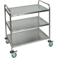 Chariot &agrave; tablettes, 3 Tiers, 21" la x 37" h x 23-1/2" p, Capacit&eacute; 200 lb Nuna Depot Inc.