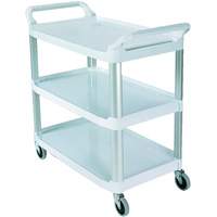 Chariot avec tablette et parois ouvrantes, 3 tiers, 40" x 37" x 20", Capacit&eacute; 300 lb Nuna Depot Inc.