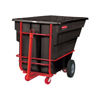 Chariot basculeur en acier, Poly&eacute;thyl&egrave;ne, 1-1/2 vg³, Capacit&eacute; de charge de 2100 lb Nuna Depot Inc.