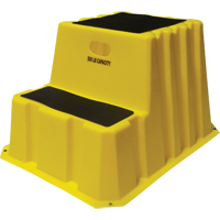 Nestable Industrial Step Stools, 2 Steps, 32-3/4" x 25-3/4" x 20-1/2" High Nuna Depot Inc.