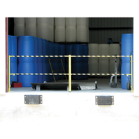 Barri&egrave;re &agrave; bascule de s&eacute;curit&eacute;, Simple, 6' lo x 42-5/8" h d&eacute;ploy&eacute; Nuna Depot Inc.