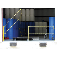 Barri&egrave;re &agrave; bascule de s&eacute;curit&eacute;, Simple, 6' lo x 42-5/8" h d&eacute;ploy&eacute; Nuna Depot Inc.