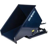 Self-Dumping Hopper, Steel, 1 cu.yd., Blue Nuna Depot Inc.
