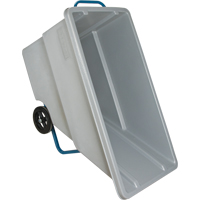 Chariot basculeur en acier, Poly&eacute;thyl&egrave;ne, 0,625 vg³, Capacit&eacute; de charge de 850 lb Nuna Depot Inc.