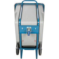 Chariot basculeur en acier, Poly&eacute;thyl&egrave;ne, 0,625 vg³, Capacit&eacute; de charge de 850 lb Nuna Depot Inc.