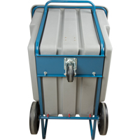 Chariot basculeur en acier, Poly&eacute;thyl&egrave;ne, 1,1 vg³, Capacit&eacute; de charge de 1250 lb Nuna Depot Inc.