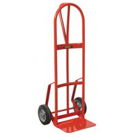Hand Truck with Reinforced Noseplate - 126DRN-HB , P-Handle Handle, Steel, 51" Height, 800 lbs. Capacity Nuna Depot Inc.