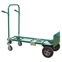 Diable transformable &eacute;conomique Greenline - E-CON, Acier, Capacit&eacute; 800 lb Nuna Depot Inc.