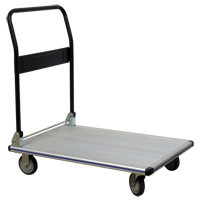 Chariot &agrave; plateforme avec poign&eacute;e pliante, Aluminium, 350 lb, 29" lo x 18-1/2" la, Hauteur 34-1/2" Nuna Depot Inc.