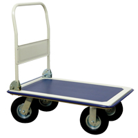 Chariot &agrave; plateforme avec poign&eacute;e pliante, Acier, 660 lb, 35" lo x 23" la, Hauteur 43,5" Nuna Depot Inc.