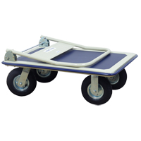 Chariot &agrave; plateforme avec poign&eacute;e pliante, Acier, 660 lb, 35" lo x 23" la, Hauteur 43,5" Nuna Depot Inc.