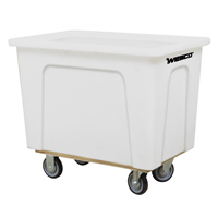 Box Truck, White Polyethylene, 35" L x 24" W x 30" H, 10 cu. Ft. Volume, 450 lbs. Capacity Nuna Depot Inc.