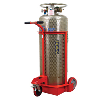 Large Liquid Gas Cylinder Truck LCC, Polyurethane Wheels, 20" W x 20" D Base, 1000 lbs. Nuna Depot Inc.