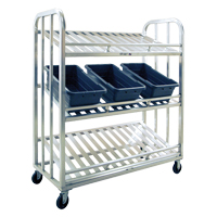 Chariot de pr&eacute;paration, 3 Tiers, 59" la x 67-1/2" h x 26" p, Capacit&eacute; 1000 lb Nuna Depot Inc.
