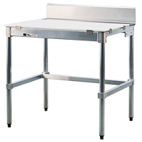 Poly-Top Workbench, 36" W x 24" D x 35-1/2" H, 2000 lbs. Capacity Nuna Depot Inc.